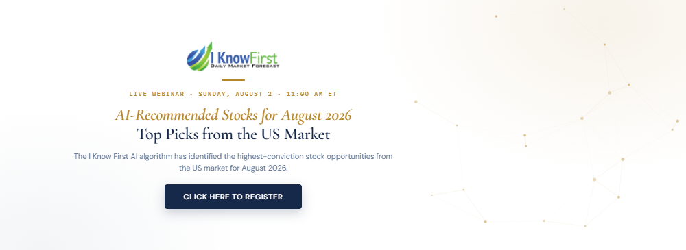 [LIVE Webinar] AI-Recommended Stocks for August 2026: Top US Market Picks | Sunday August 2nd at 11:00 AM ET