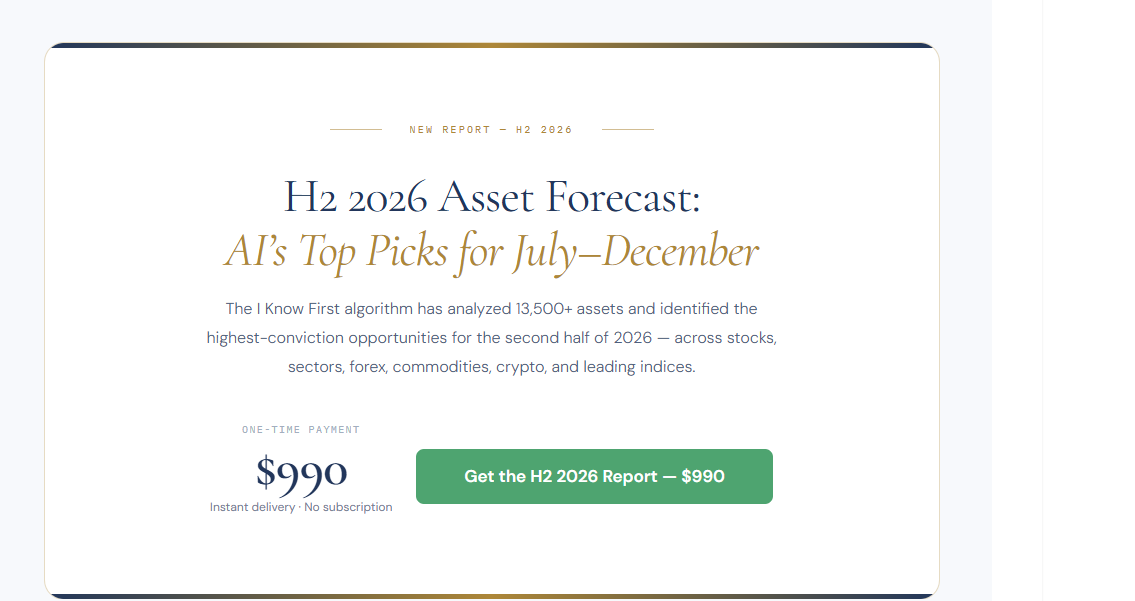 H2 2026 Asset Forecast: AI's Top Picks for July-December